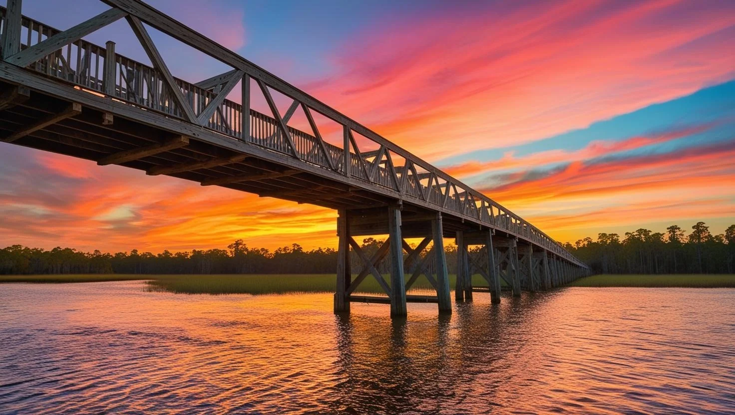 Manchac Swamp Bridge